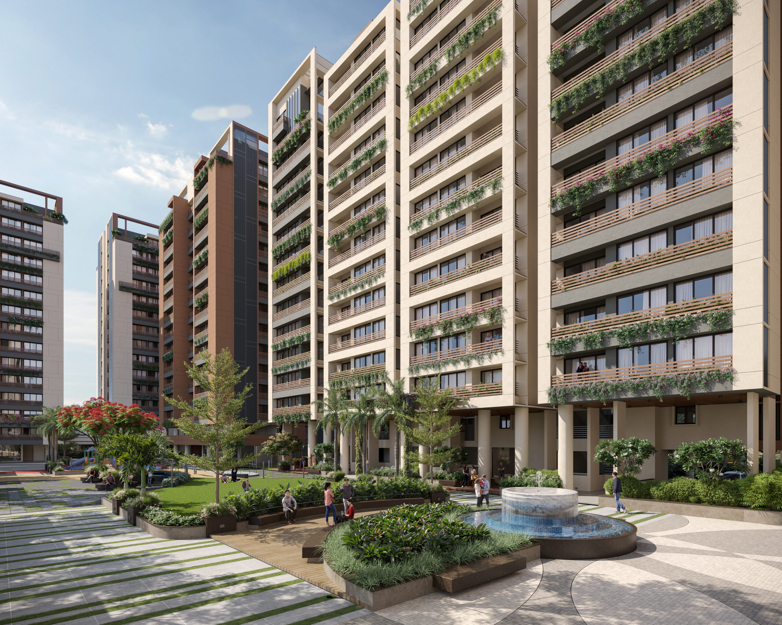 SIDDHI VINAYAK ELEMENTS 2&3 BHK, THE LUXUIOUS CAMPUS STAND HIGH-LIKE THE SKY