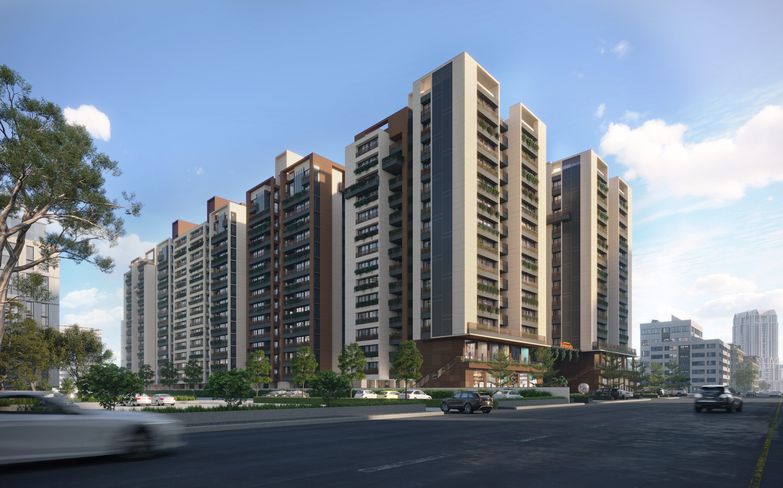 SIDDHI VINAYAK ELEMENTS 2&3 BHK, THE LUXUIOUS CAMPUS STAND HIGH-LIKE THE SKY
